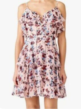 Rebecca Minkoff Flowy Dress Pink size XS